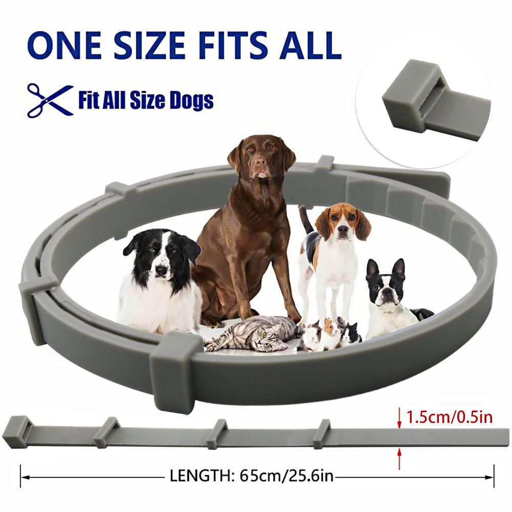 PureGuard™ - 08 Months Natural Flea and Tick Collar for Dogs